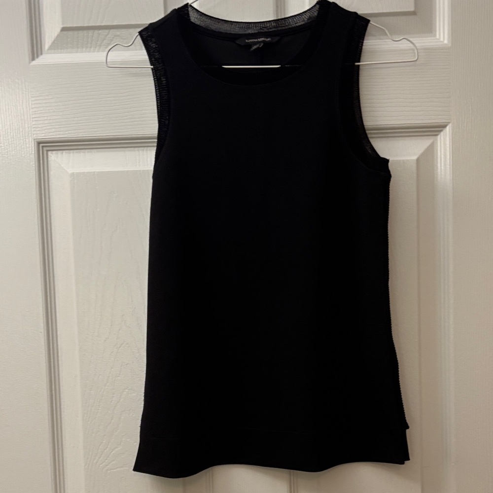 Banana Republic Classic Black Sweater Top